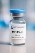 MOTS-C peptide 10mg research grade lyophilised powder vial